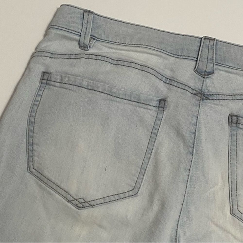 Democracy Absolution Stretch Waist Light Wash Den… - image 8